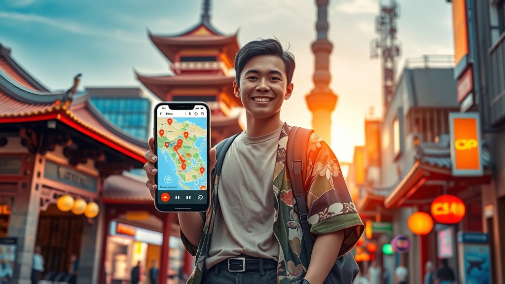 해외여행 eSIM 사용 후기 및 추천 (realistic 스타일)