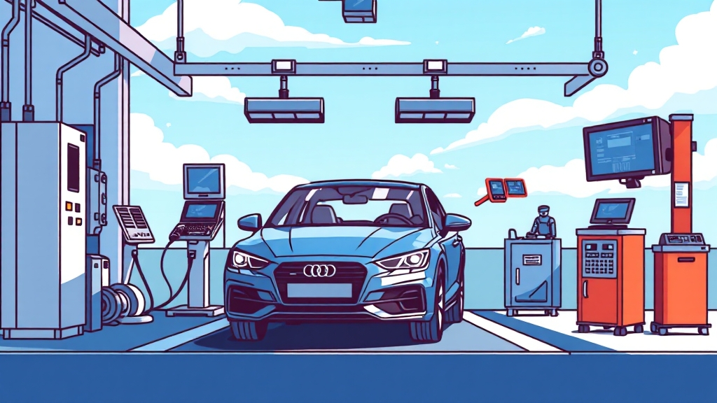 자동차 검사 종류, 뭐가 다를까? (illustration 스타일)