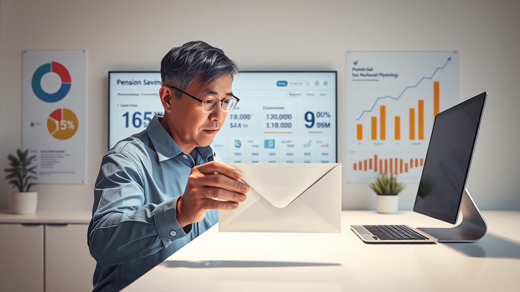 연말정산, 연금저축 세액공제 신고는 어떻게? (realistic 스타일)