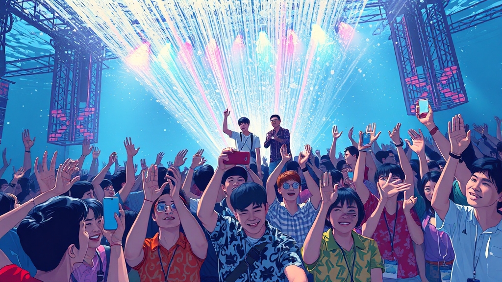 흠뻑쇼 2025, 무엇을 준비해야 할까? (illustration 스타일)