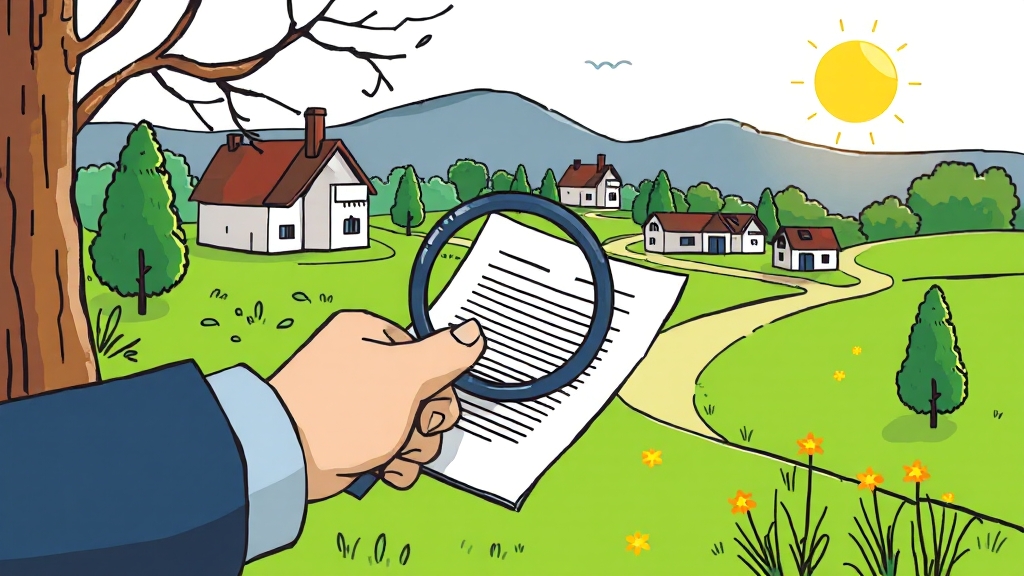 개별공시지가 이의신청 절차 (illustration 스타일)