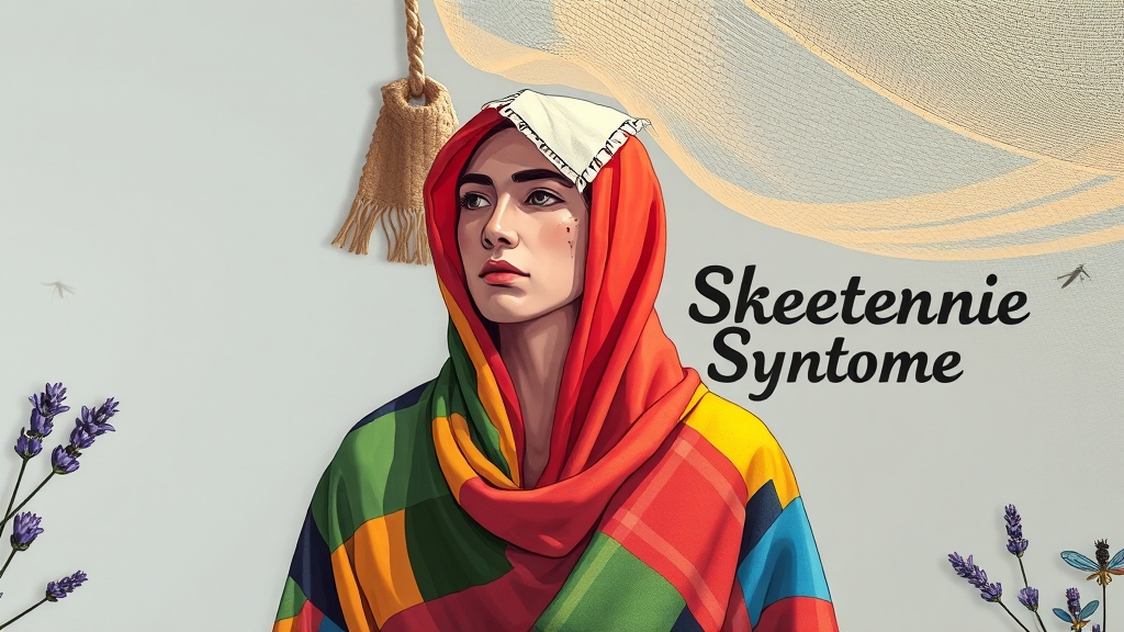 스키터 증후군 예방 (illustration 스타일)