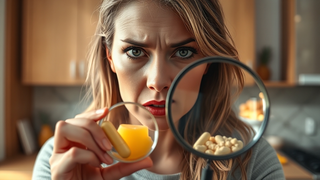 브로멜라인 관련 오해와 진실 (realistic 스타일)