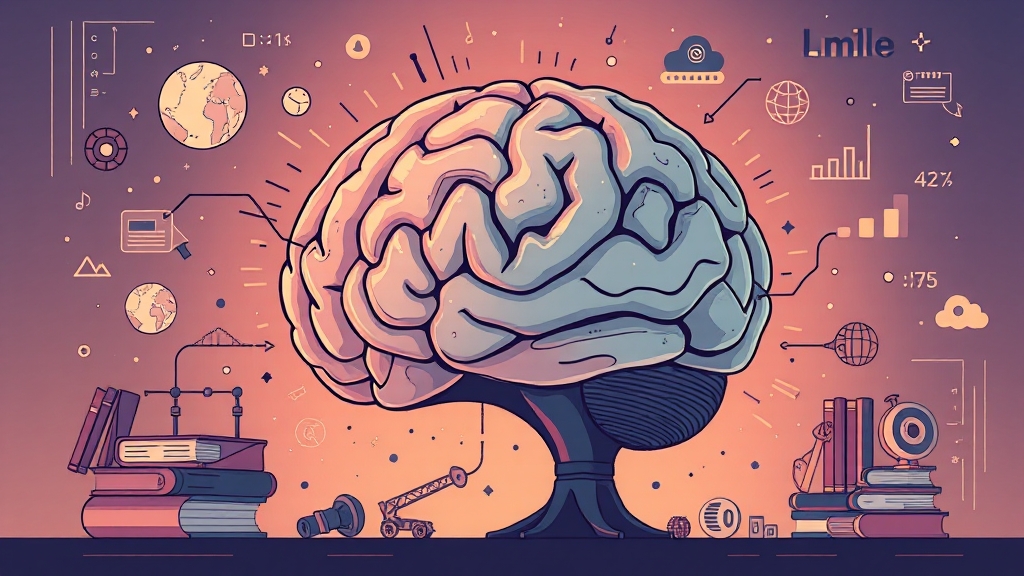 제미나이 2.5 Pro 핵심 기능 (illustration 스타일)