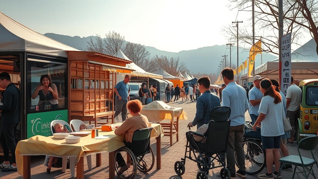 주차 및 교통 정보 (realistic 스타일)