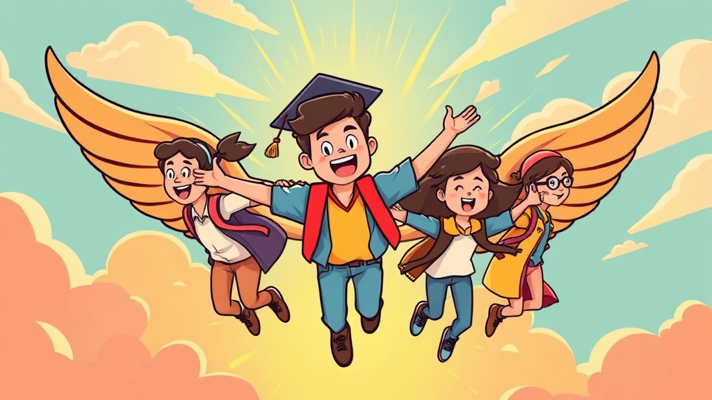 국가장학금 개요 (cartoon 스타일)