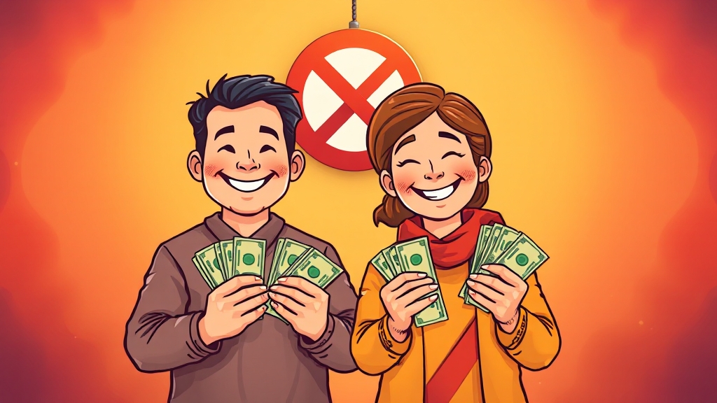 상견례 금지! 민감한 주제 (cartoon 스타일)