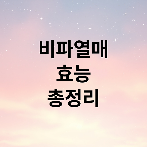 비파열매
효능
총정리 (비파열매 효능 먹는법)