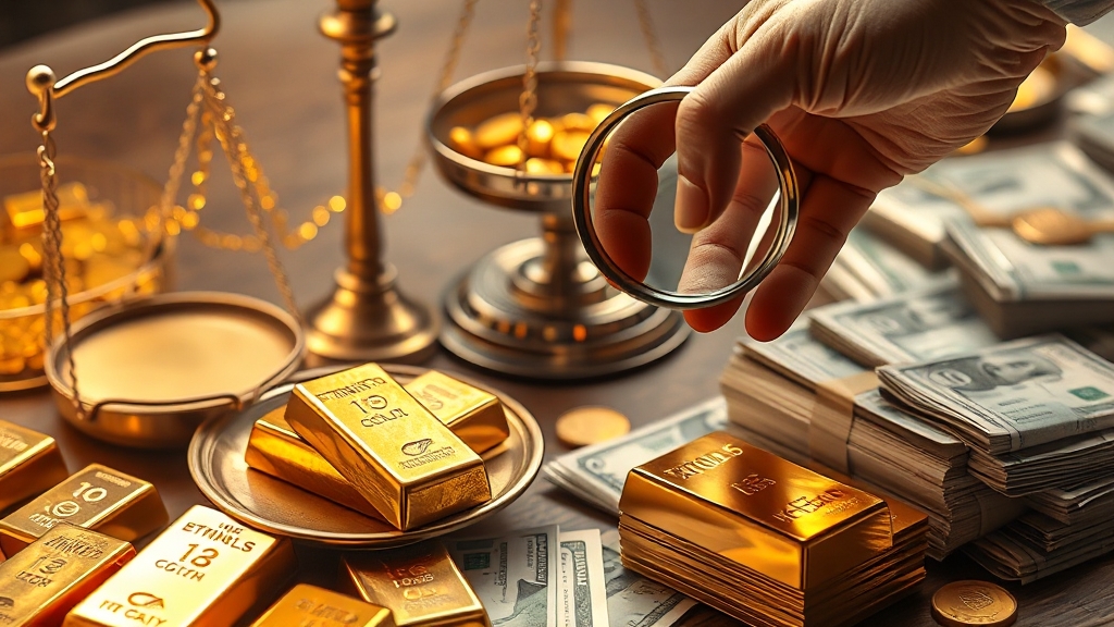 금 거래 시 주의사항 및 꿀팁 (realistic 스타일)