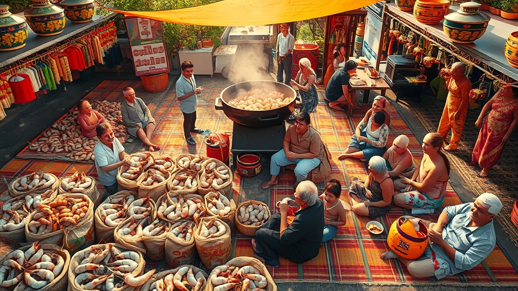 남당항 대하축제 기본 정보 (realistic 스타일)