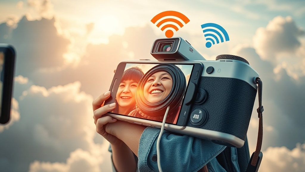 사진 자동 백업 설정법 (realistic 스타일)