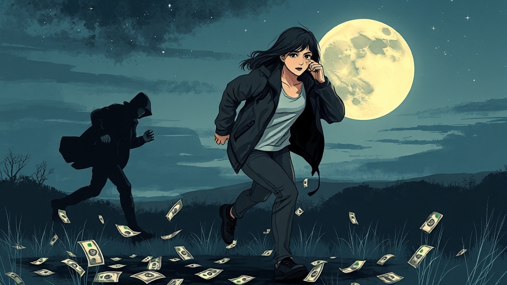 도둑 꿈이 알려주는 문제와 해결책 (illustration 스타일)