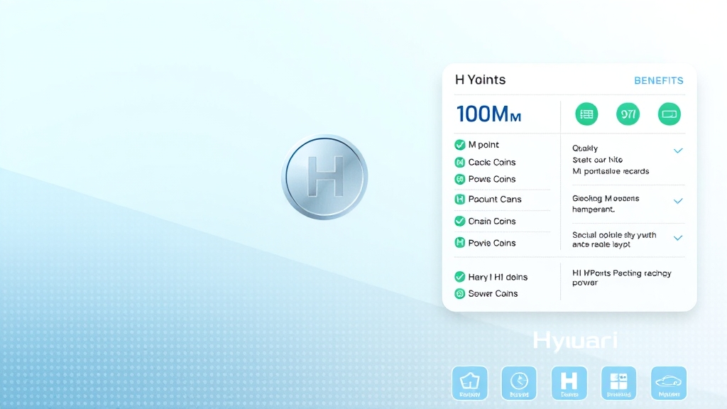 현대카드 M포인트 현금화 완벽 가이드: H코인 전환부터 계좌 송금까지 (2025최신) 4 M포인트, H코인으로 바꾸는 방법 (illustration 스타일)