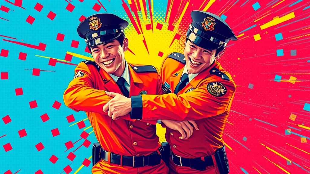 드라마 주요 줄거리 (popart 스타일)