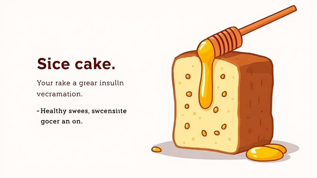 꿀떡의 혈당 지수(GI) 영향 (cartoon 스타일)