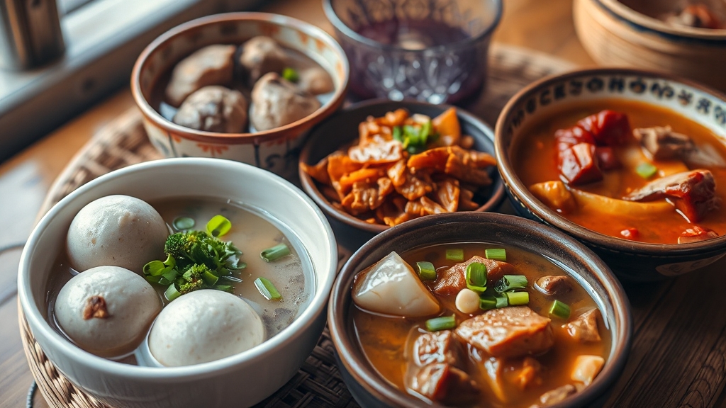 토란국 응용 레시피 (realistic 스타일)