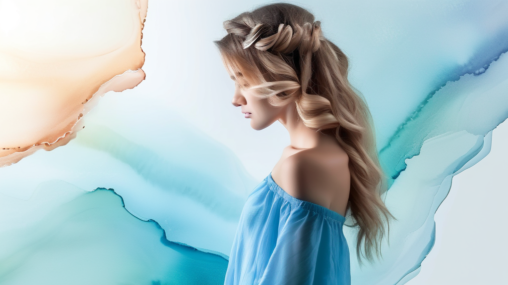 저작권 문제 없이 핀터레스트 이미지 활용하는 방법 (watercolor 스타일)