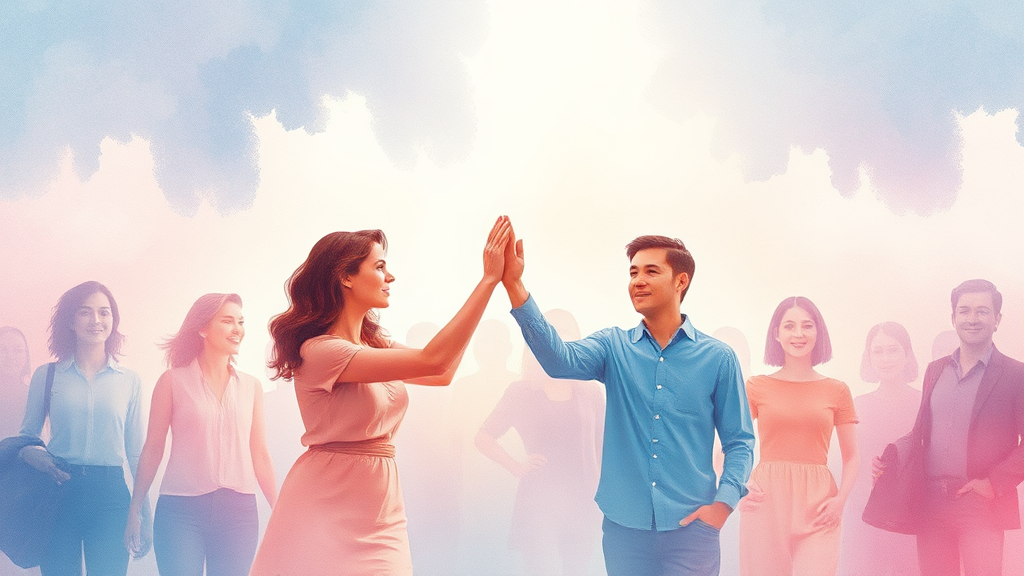 집단 소송 참여 방법 (watercolor 스타일)