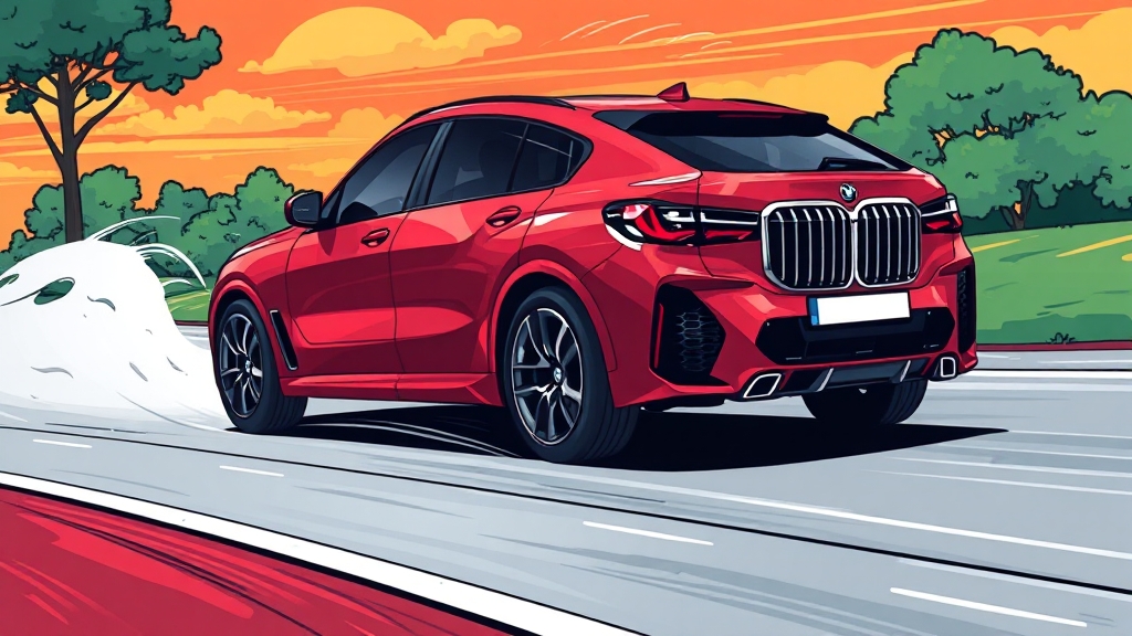 X7 M60i xDrive 특징 (cartoon 스타일)