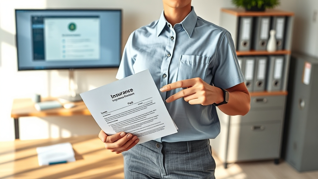 보장 내용 및 보험금 지급 조건 (realistic 스타일)