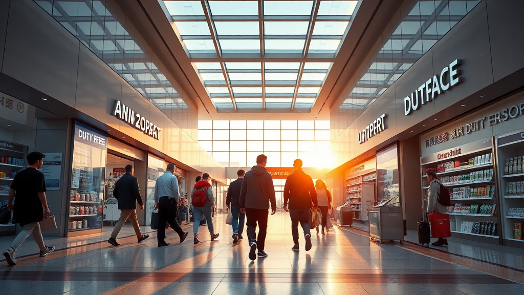 면세업계, 앞으로 어떻게? (realistic 스타일)