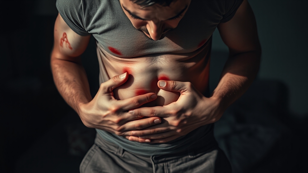 후유증: 대상포진 후 신경통 관리 (realistic 스타일)