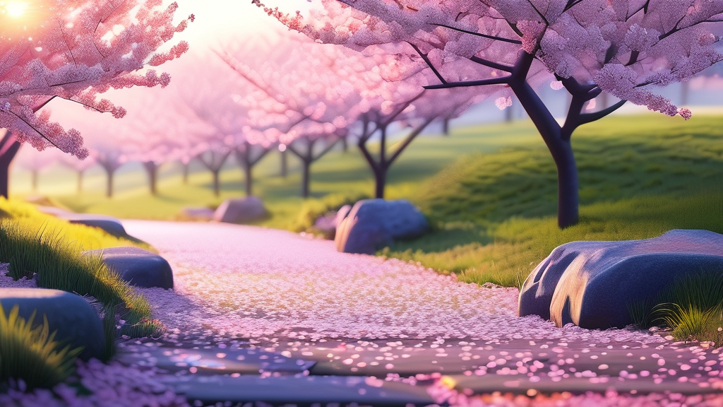 성공적인 청주 벚꽃 여행을 위한 팁 (realistic 스타일)