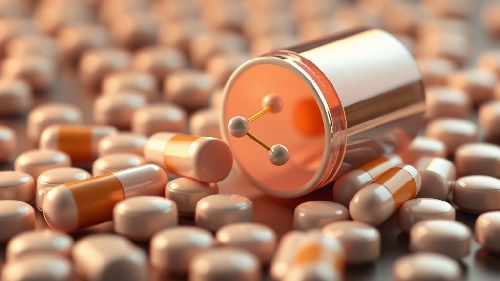 타이레놀 성분 & 효능 (realistic 스타일)