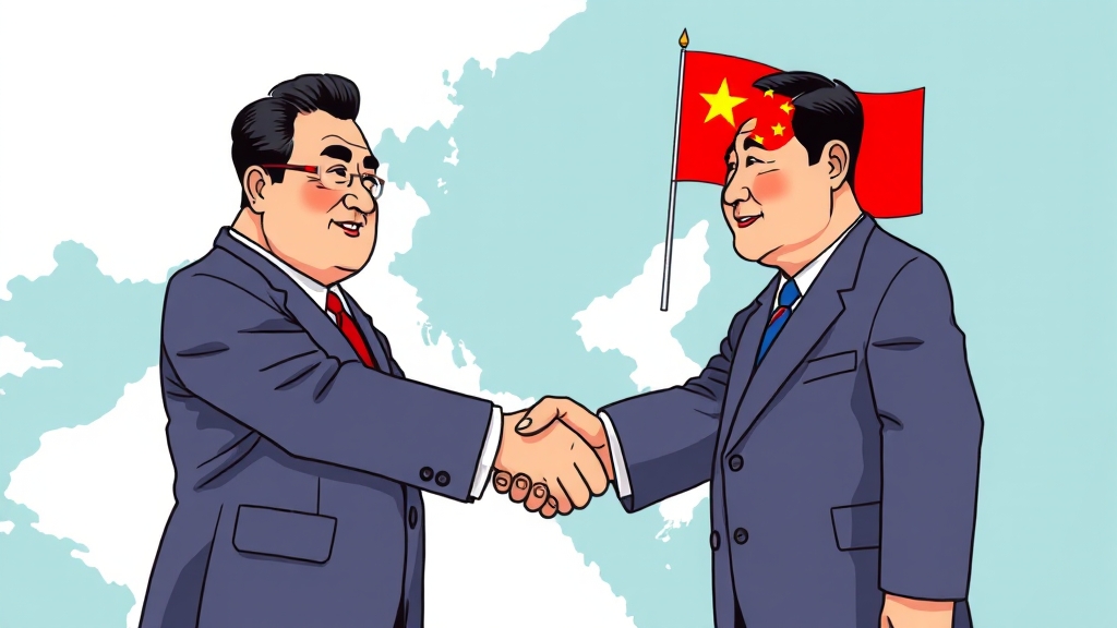 한중회담, 왜 중요할까? (cartoon 스타일)