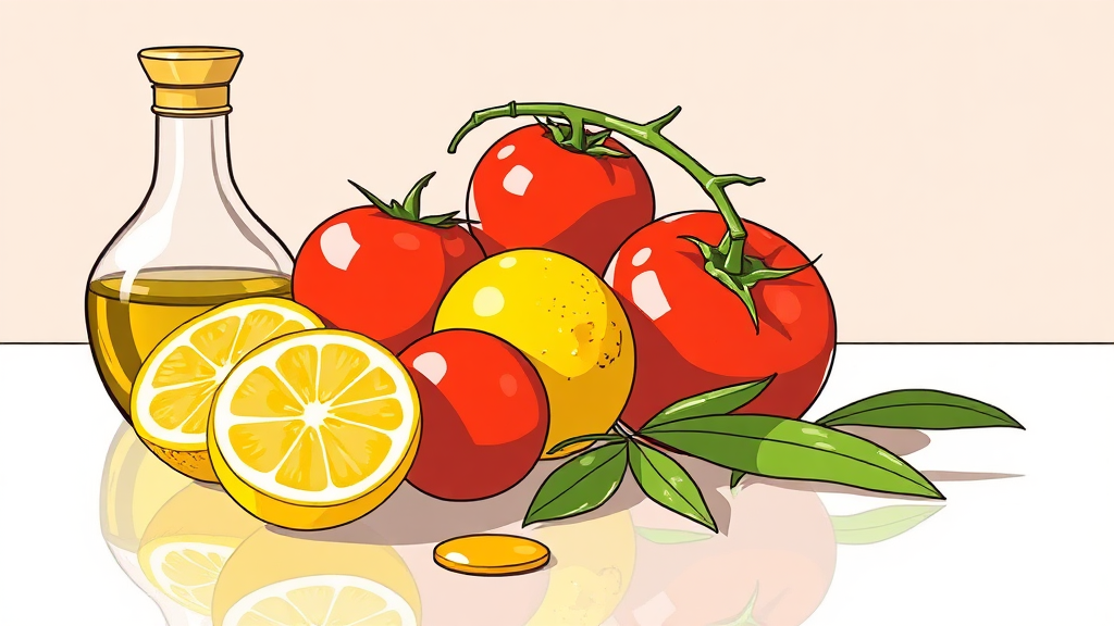 재료 선택, 핵심은? (illustration 스타일)