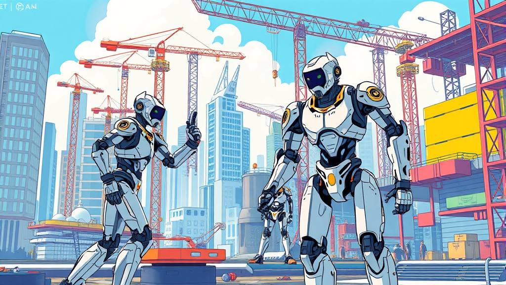 휴머노이드 로봇이란? (illustration 스타일)