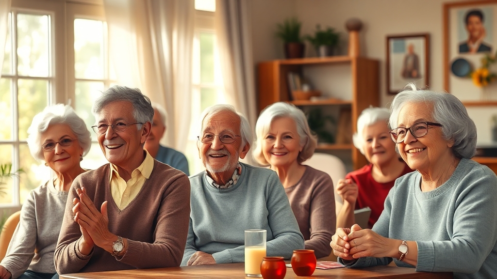 노인복지주택이란? (realistic 스타일)