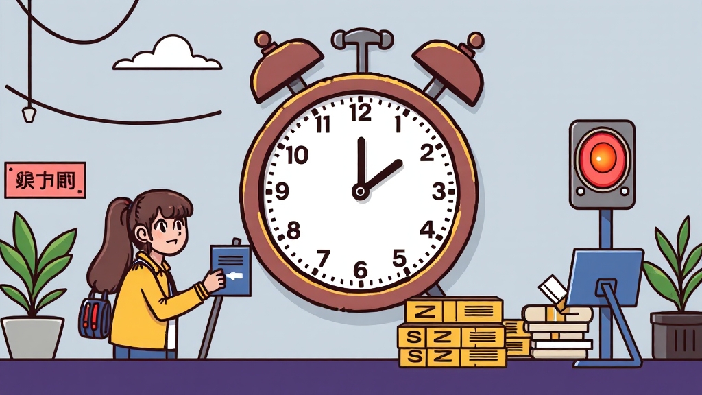 금융 서비스 마비 영향 (cartoon 스타일)