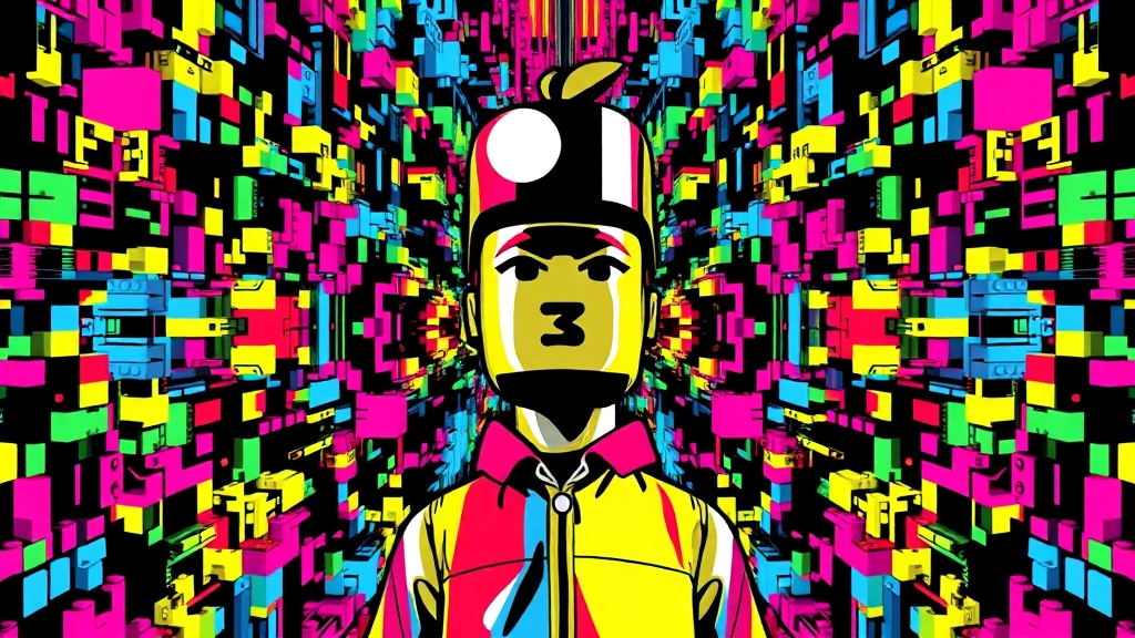노코드 자동화란 무엇일까요? (popart 스타일)