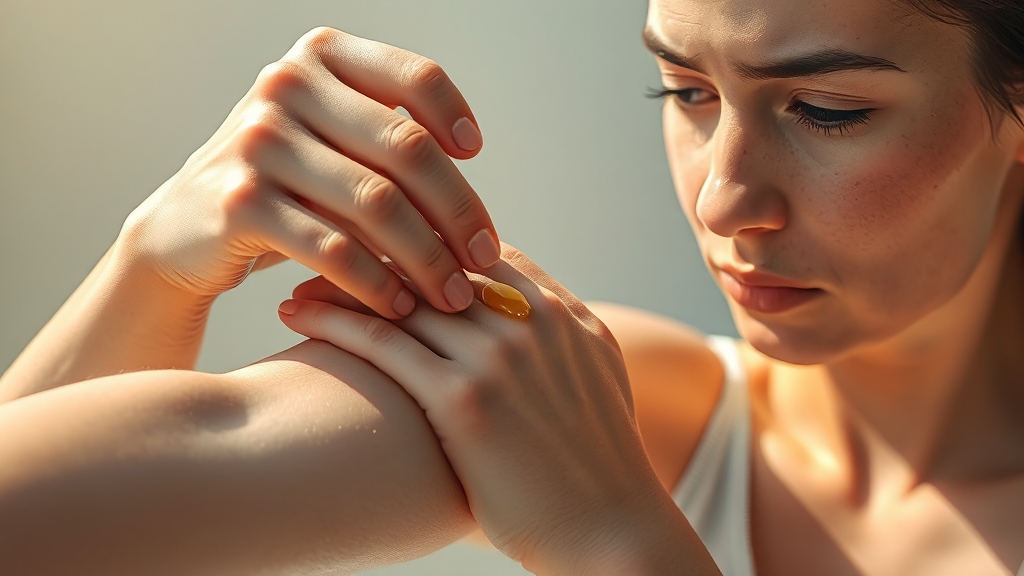 탈수 초기 증상 자가진단 (realistic 스타일)