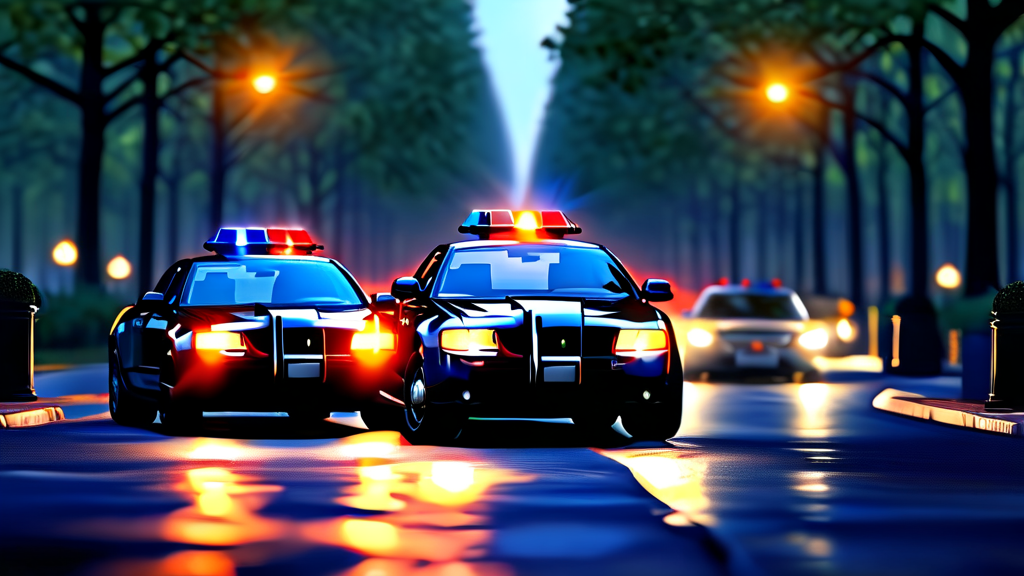 차량 절도 시 GPS 추적을 통한 신속한 회수 방법 (realistic 스타일)