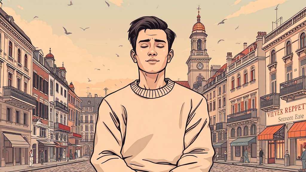면허증 분실 시, 침착하게! (illustration 스타일)