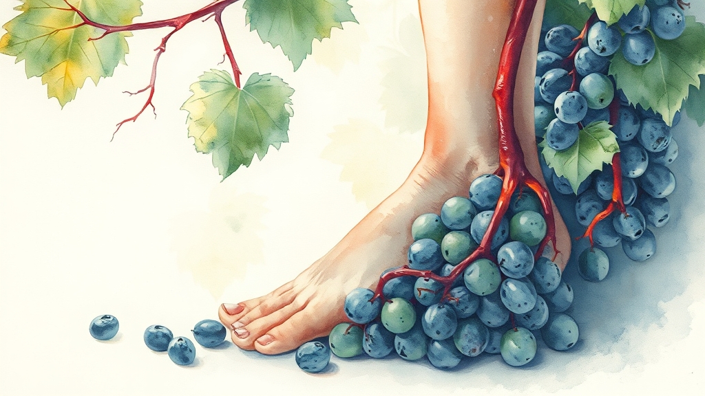 엔테론정 핵심 성분과 작용 원리 (watercolor 스타일)