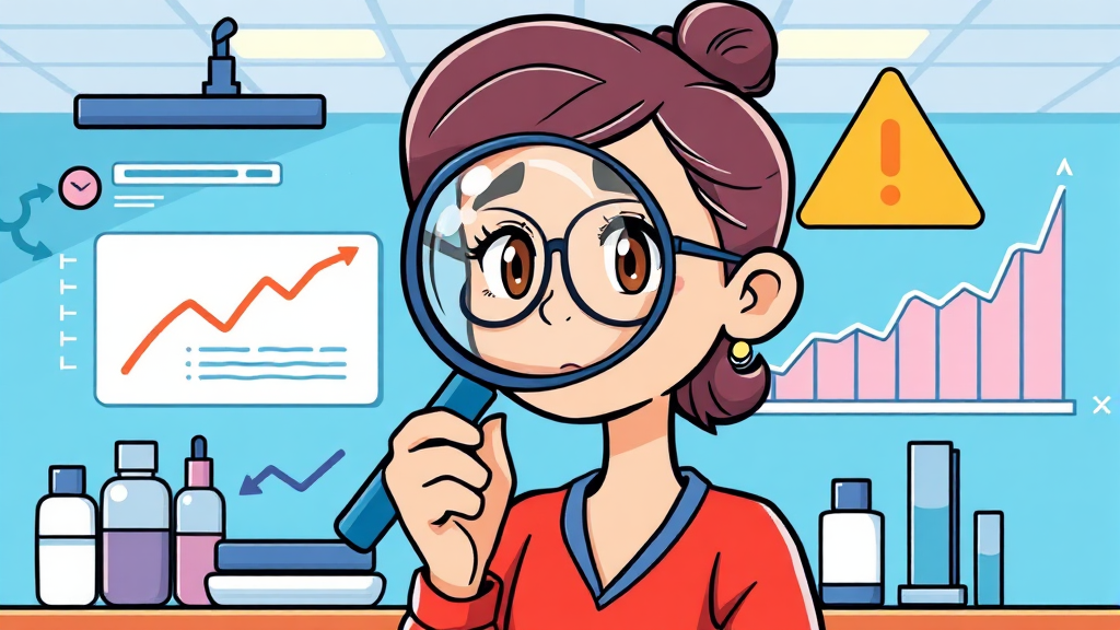 경쟁사 비교 및 투자 리스크 (cartoon 스타일)