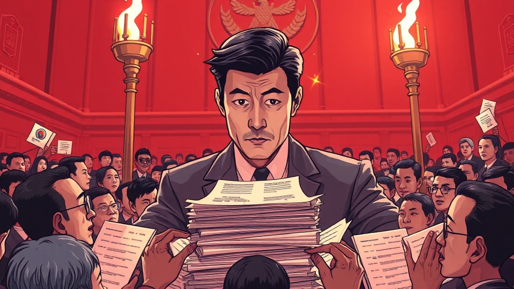 정치적 시사점, 향후 전망은? (illustration 스타일)