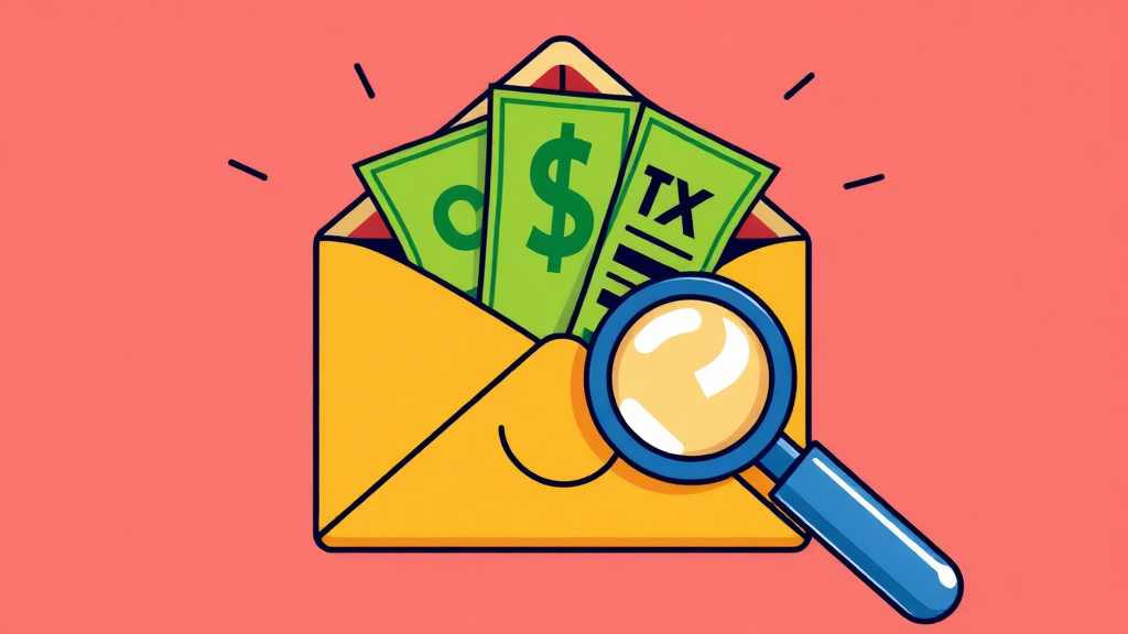 놓치기 쉬운 공제 항목 (cartoon 스타일)