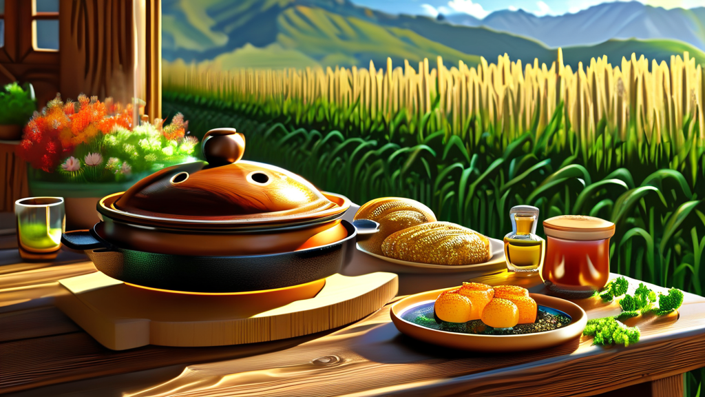 축제에서 즐길 거리: 체험 프로그램과 먹거리 (realistic 스타일)