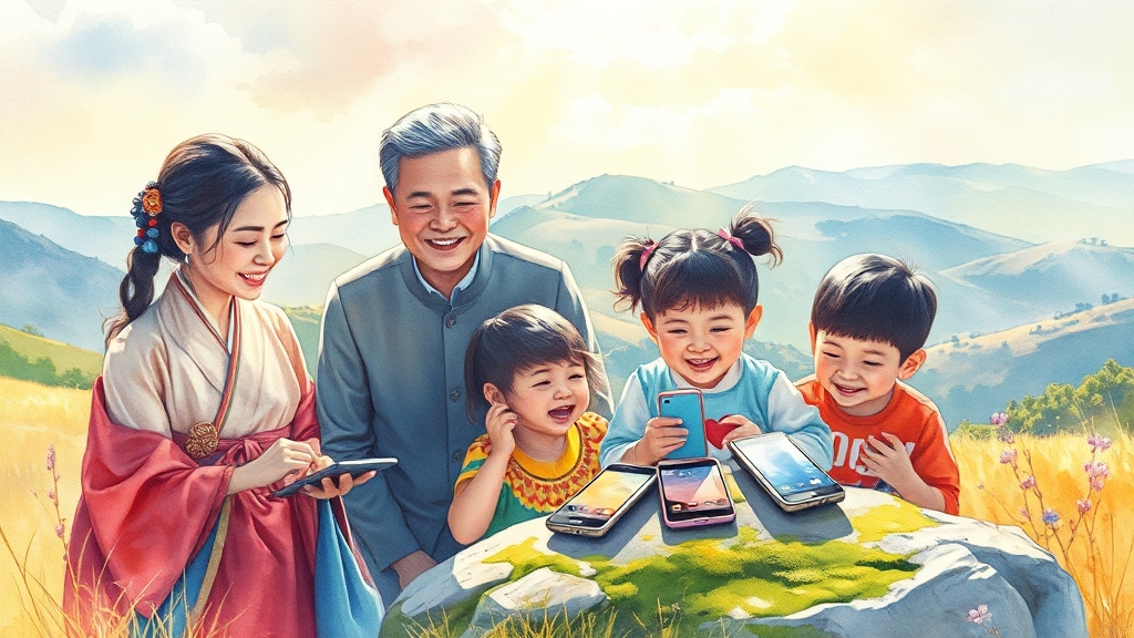 2025 추석 풍경: 달라진 명절과 인사법 (watercolor 스타일)