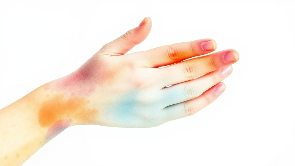 손 붓기 예방을 위한 생활 습관 개선 가이드 (watercolor 스타일)