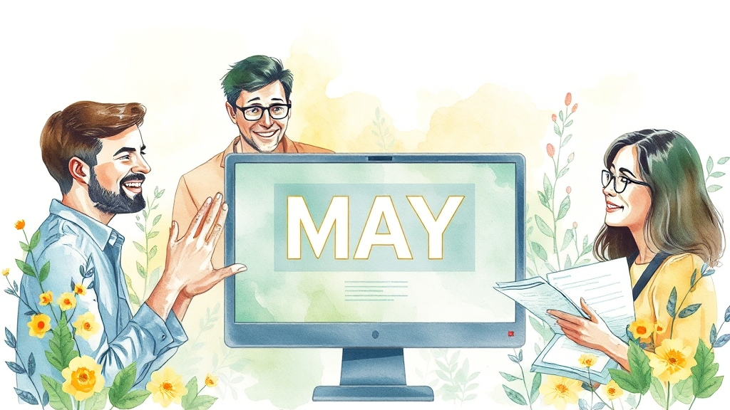 종합소득세 신고, 언제 어떻게? (watercolor 스타일)