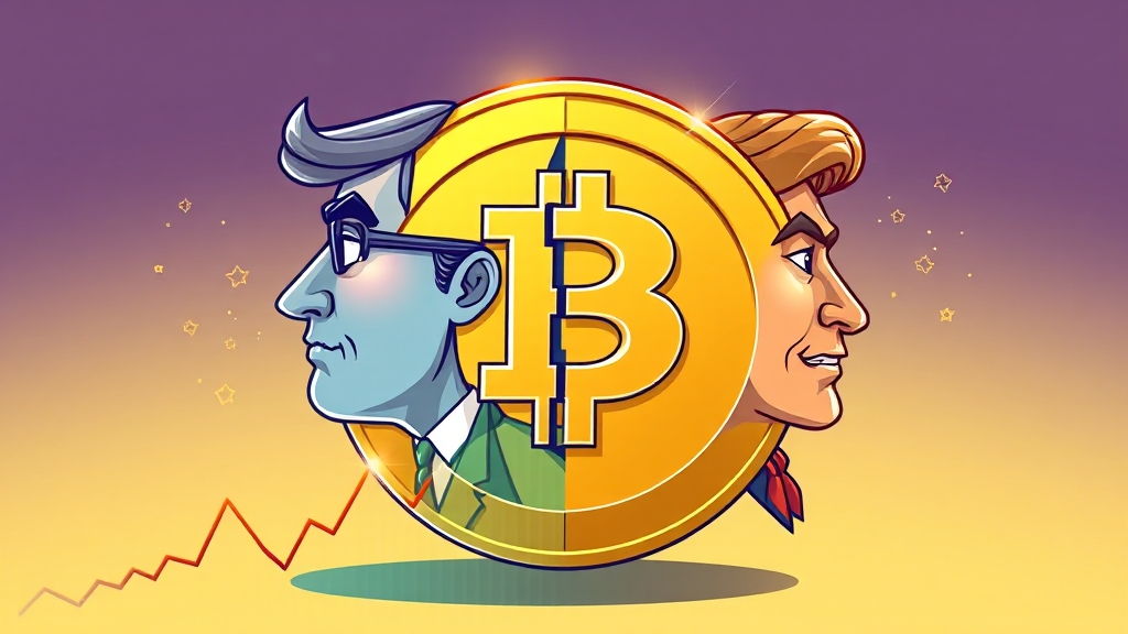 CBDC vs 스테이블코인, 무엇이 다를까? (cartoon 스타일)