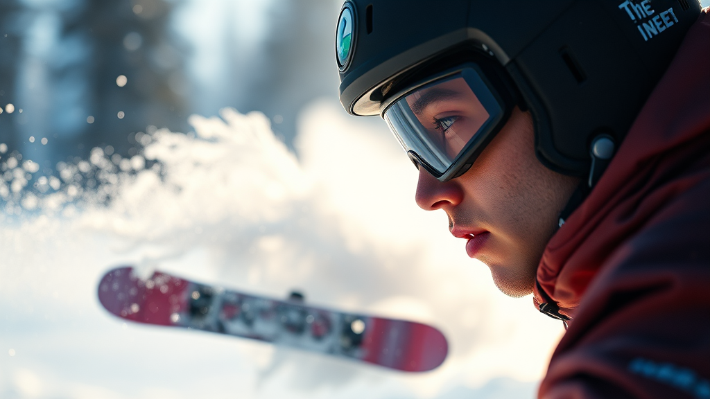 최가온의 성장 스토리: 역경을 딛고 일어선 선수 (realistic 스타일)