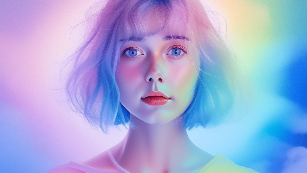 TV 편성표 확인부터 온라인 시청까지 (watercolor 스타일)
