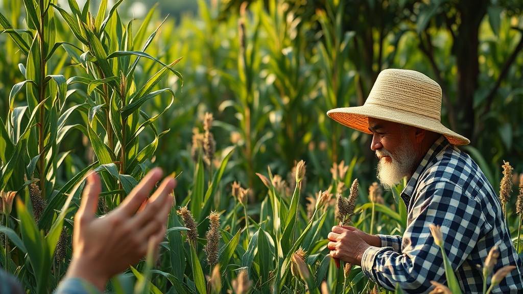 궁금한 점은 어디에? 공익직불금 문의처 안내 (realistic 스타일)