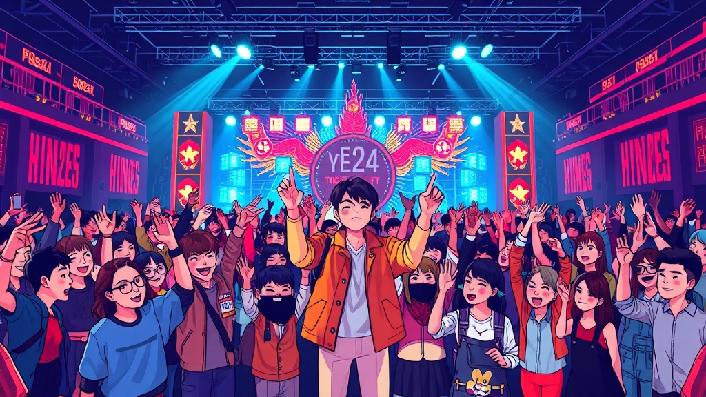 2025 콘서트 티켓팅 정보 (cartoon 스타일)